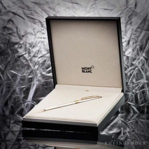 Montblanc Meisterstück Solitaire Sterling Silver Pinstripe Fountain Pen ID 11738 - Picture 1 of 7
