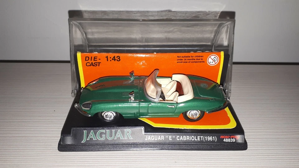 JAGUAR "E" CABRIOLET 1961 COD.48839 NEW RAY SCALA 1/43 - Immagine 1 di 1