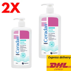 NEW CERADAN MOISTURISING BODY WASH 2 bottles x 280ML - Fast DHL Express Shipment - Picture 1 of 6