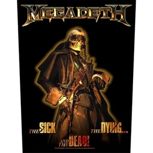 MEGADETH official XLG back patch - the sick - Picture 1 of 1