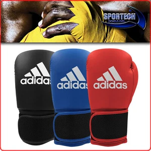 Adidas - Guantoni KickBoxing Muay Thai MMA 6-8-10-12-14 OZ Guanti Boxe Pugilato - Bild 1 von 16