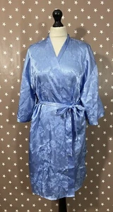 Beautiful Satin Damask Night Robe Womens Size 10 - Picture 1 of 7