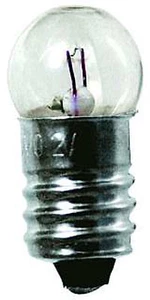 5 Glühlampen E10 klar 6V 50mA 0,05A 0,3W Glühbirne - Bild 1 von 1