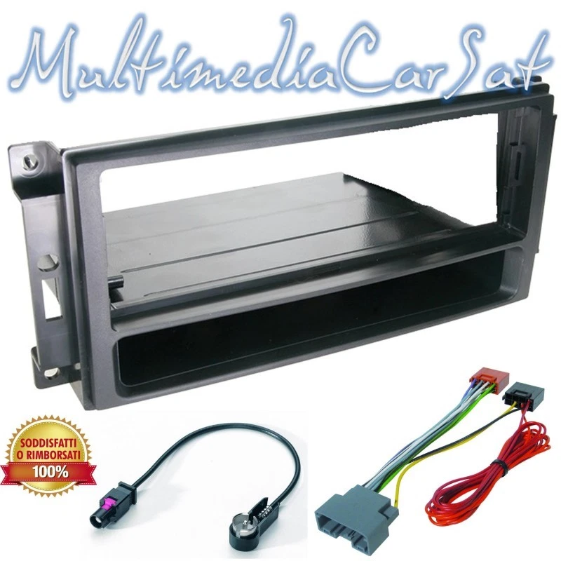 Kit Mascherina Cambio Autoradio Cavo Iso Jeep Compass da '11 3428 - Immagine 1 di 1