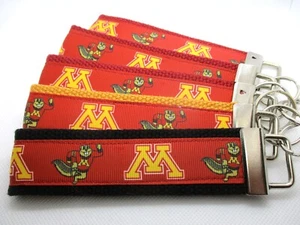 University of Minnesota Golden Gophers auf starkem Gurtband Schlüsselanhänger Armband - Bild 1 von 11