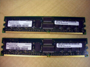Sun X9295A 540-6427 1GB (2x 512MB) Memory Kit 370-7804 for V20z V40z