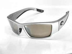 Costa Del Mar Corbina Pro silver frame copper silver mirror 580 glass polarized - Picture 1 of 1