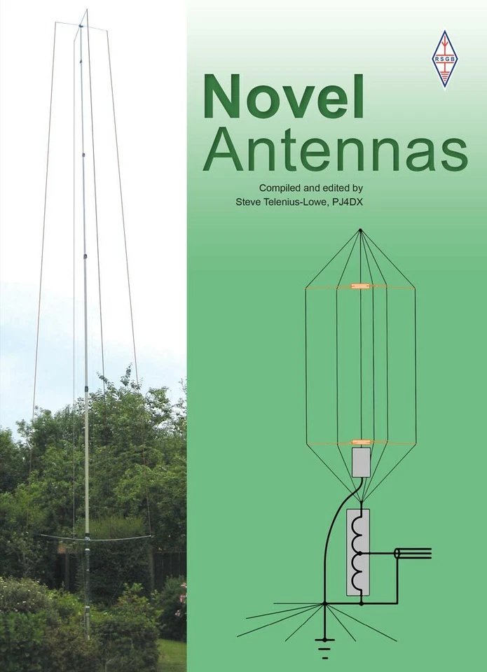 RSGB Novel Antennas Book - Interesting and different Aerials for Amateur / Ham radio