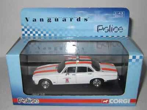 CORGI VANGUARDS - JAGUAR XJ6 - DUNBARTONSHIRE POLICE CONSTA - MINT / PERFECT MIB - Picture 1 of 6