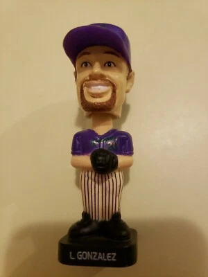 L. GONZALEZ MINI BOBBLEHEAD Foto 1 de 4