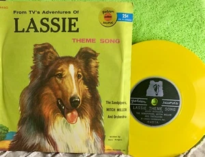LASSIE THEM SONG 6"  GOLDEN RECORD  1957 -  New old store Stock - MINT - Picture 1 of 1