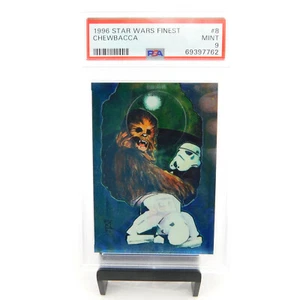 Star Wars Finest Chewbacca #8 1996 PSA 9 como nuevo - Imagen 1 de 2