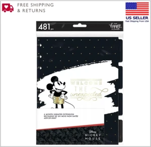 The Happy Planner Mickey & Minnie Big Dreams Classic Vertical Extension Pack - Picture 1 of 5
