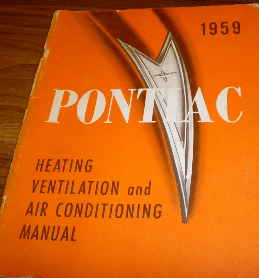 Pontiac Bonneville 1959 climatización aire acondicionado taller servicio manual de reparación Foto 1 de 1