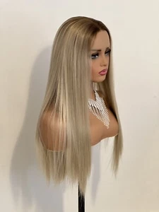 Spitzenperücken für Damen & Herren 13x3HD Alltagsperücke Einheit 5 überarbeitete Perücken UK 24 Zoll - Bild 1 von 12
