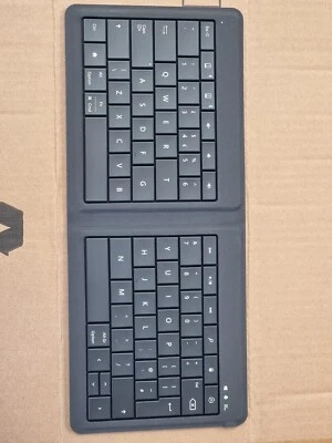 Microsoft Bluetooth Foldable Keyboard Boxed - Faulty - For Parts Only - Image 1 of 3