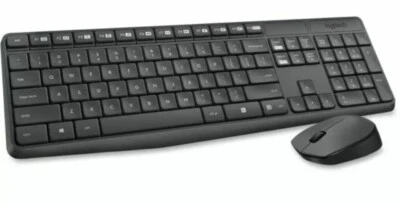 Logitech MK235 Wireless Keyboard & Mouse Combo for PC 920-007897 New NIB Sealed  - Image 1 of 4