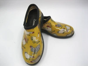 Zapatos zuecos de pollo Sloggers para mujer tareas de jardín sin cordones talla 8 HECHOS EN EE. UU. - Imagen 1 de 12