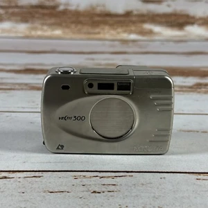 Rare Minolta Vectis 300, Stainless Steel APS Film Camera TESTED - Picture 1 of 5