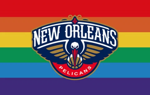 New Orleans Pelicans Pride Flag 3x5ft Banner Polyester basketball pelicans008 Cover