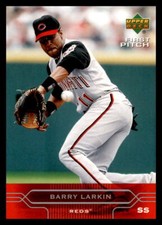 2005 Upper Deck First Pitch #51 Barry Larkin Cincinnati Reds