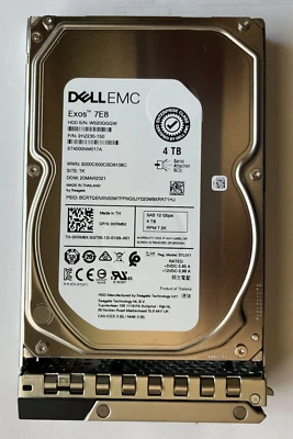 KRM6X 0KRM6X DELL EMC 4TB 3.5" SAS 12Gbps HDD Hard Drive 14/15/16G KIT - Image 1 of 2