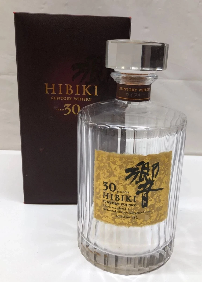 Suntory Whisky Hibiki 30 Years Old Bottle from Japan with Original
