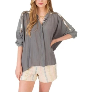 Top Koch LEONARDO CARBÓN Super Grande Boho Artist Talla Mediana - Imagen 1 de 10