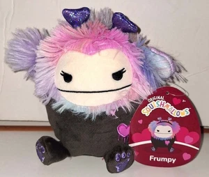 8" FRUMPY BIGFOOT SQUISHMALLOW PLUSH Heart Love Valentines Cute! - Picture 1 of 2