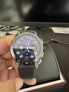 TAG Heuer Connected Calibre E3 45mm acciaio ghiera ceramica nera multistrato - Foto 1 di 13