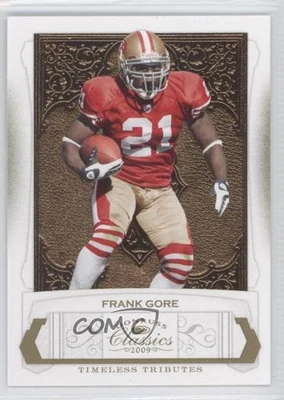 2009 Donruss Classics Timeless Tributes Gold /50 Frank Gore #83 - Image 1 of 2