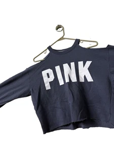 Girocollo Victoria's Secret rosa blu navy taglia xsmall - Foto 1 di 3