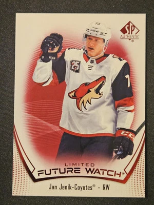 21-22 SP Authentic Jan Jenik Future Watch Red Limited 🚨🚨🚨 Utah HC  - Image 1 of 2