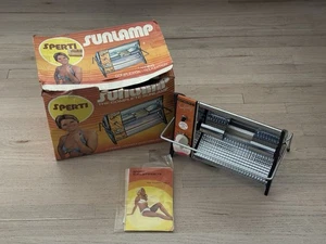 Lampada vintage Sperti Sun Valley modello PT-9 con scatola istruzioni mai usata - Foto 1 di 9