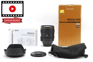 [Exc+5 in Box ] Nikon AF-S NIKKOR 24-120mm f/4 G ED VR N For Nikon F Mount JAPAN - Picture 1 of 24