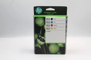 HP 953 Multipack Ink Cartridge Set C/M/Y/K Genuine Original - Picture 1 of 3