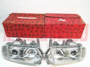 GRUPPI OTTICI FANALI FARI DESTRO SINISTRO ELETTRICI ALFA ROMEO 145 146 HELLA NOS - Picture 1 of 8