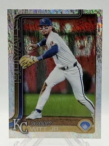 Bobby Witt Jr Silver Shimmer 2025 Topps Serie 1 - Imagen 1 de 2
