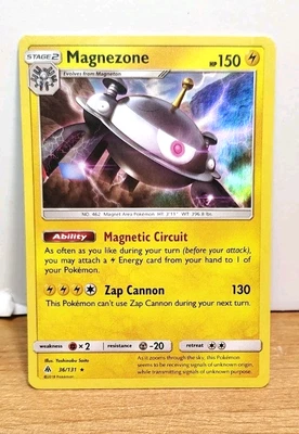 POKEMON MAGNEZONE 36/131 HOLO RARE FORBIDDEN LIGHT LP - Image 1 of 3