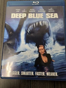 Deep Blue Sea (Blu-ray, 1999) LL Cool J - Samuel L Jackson - Imagen 1 de 3