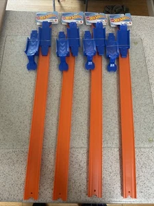 4 Hot Wheels Loop Builder Race Track 2-piece Set New Orange Track HW Loop 48” - Picture 1 of 3