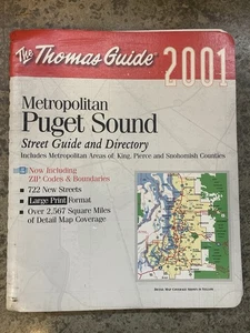The Thomas guide 2001 Metropolitan in Puget Sound.  (30) - Bild 1 von 5