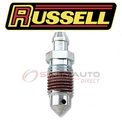 Russell Rear Brake Bleeder Screw for 1967-1991 Mercury Cougar - Pad Hardware oj Foto 1 de 4
