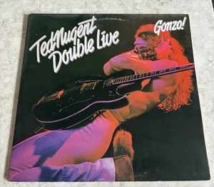 TED NUGENT 2LP Double Live Gonzo! BL35071 Epic Records LP's are NEAR MINT! - Picture 1 of 7