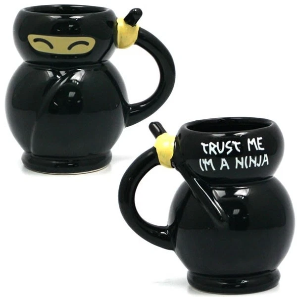 Trust Me I'm A NINJA Novelty Coffee Mug Big Mouth 12 oz. - Image 1 of 4