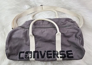 Vintage Converse Duffle Bag Sporttasche grau  - Bild 1 von 5