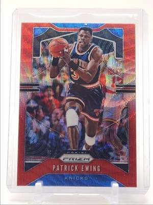Patrick Ewing 2019-20 Panini Prizm baloncesto Ruby Wave Knicks #13 Q4140 Foto 1 de 2