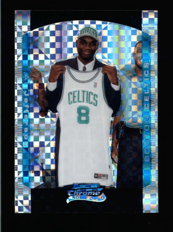 AL JEFFERSON 2004/05 BOWMAN CHROME #115 XFRACTOR ROOKIE CARD RC #088/150 BC5874 - Image 1 of 1