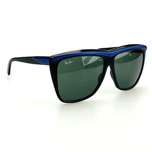 Vintage B & L Ray-Ban Sunglasses W0352 Shelby Blue Wayfarer Bausch & Lomb G15 - Picture 1 of 13