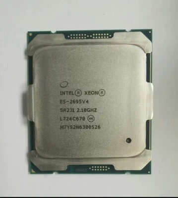 Intel Xeon E5-2695 V4 2.10 GHz 18-Core SR2J1 LGA2011-3 X99 Server CPU Processor - Image 1 of 2